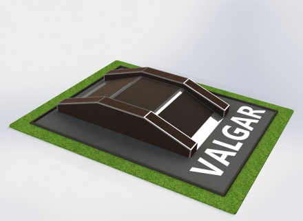 Фанбокс с двумя гранями, мост, фото 1