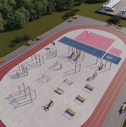 Спортивная площадка ВФСК-4, фото 1