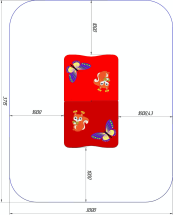Домик-беседка Дворик ПС-59 для детской площадки