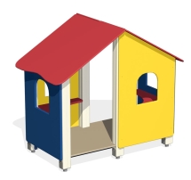 Домик-беседка Дворик ПС-59 для детской площадки