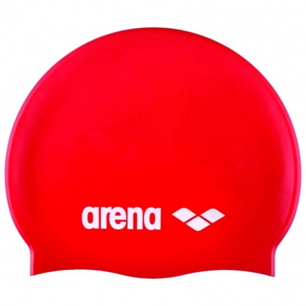 Шапочка для плавания &quot;ARENA Classic Silicone Jr&quot;, детская, красный, силикон, фото 1