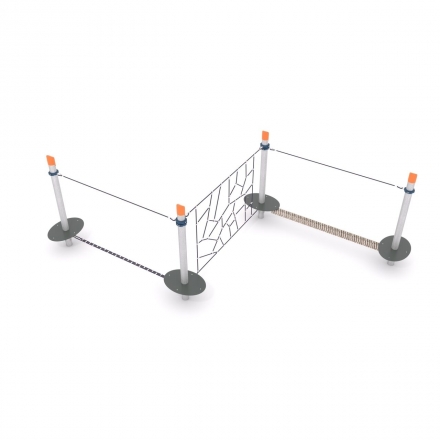 Канатная конструкция для лазания-03.08, фото 3