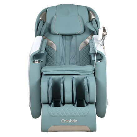 Массажное кресло Meridien Calabria (White + Green), фото 2