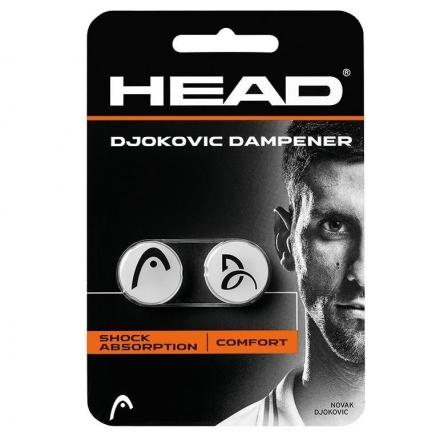Виброгаситель HEAD Djokovic Dampener, белый, фото 1