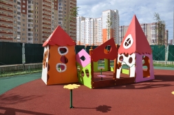 Песочный столик Цветок h 590 мм 02019.21 для детской площадки, фото 3