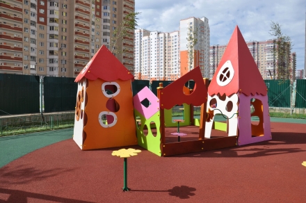 Песочный столик Цветок h 590 мм 02019.21 для детской площадки, фото 3