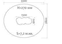 Скамейка детская 26003 для игровой площадки