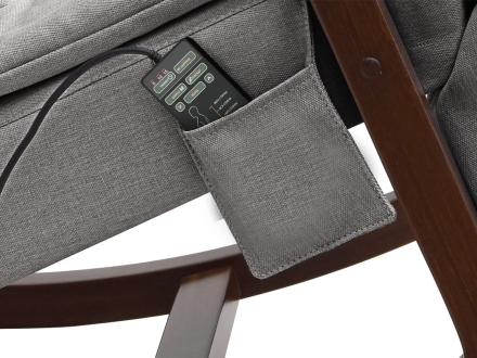 Массажное кресло качалка OTO Grand Life OT2007 Серый, фото 7