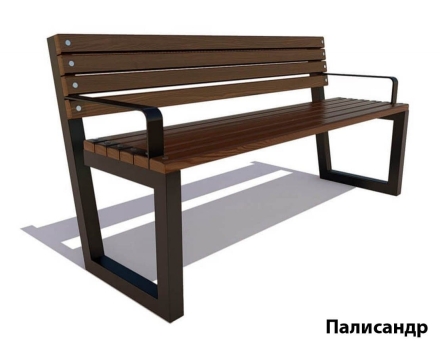 Парковая скамейка Ставрополь, Лиственница 1,8 м, фото 1