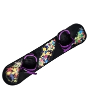 Сноуборд пластиковый, с креплением Сноуборд пластиковый, с креплением