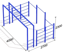 Уличный Спорткомплекс 1 для игровой площадки, фото 3