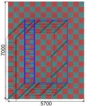 Уличный Спорткомплекс 1 для игровой площадки