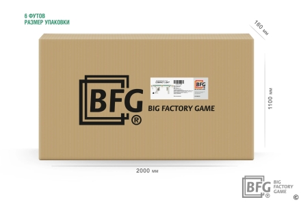 Бильярд BFG Compact Light 6 (Серый), фото 11