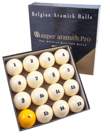 Комплект бильярдных шаров 67 мм "Super Aramith Pro Standard", фото 1