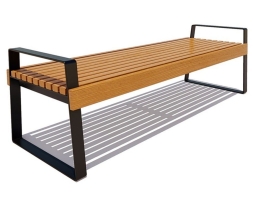 Банкетка Белгород, Лиственница 0,6 м, фото 3 Банкетка Белгород, Лиственница 0,6 м, фото 3