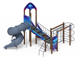 Детская игровая площадка Космопорт Космос ДИК 2.14.09-02 H=2000, фото 1