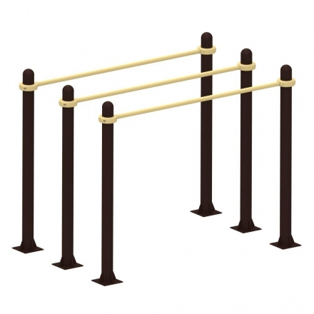 Брусья тройные YSK26, фото 1