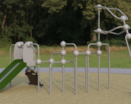 Детский спортивно-игровой комплекс Romana 057.07.00, фото 4