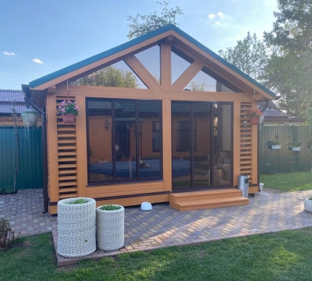 Закрытая беседка ЛАГУНА, фото 6