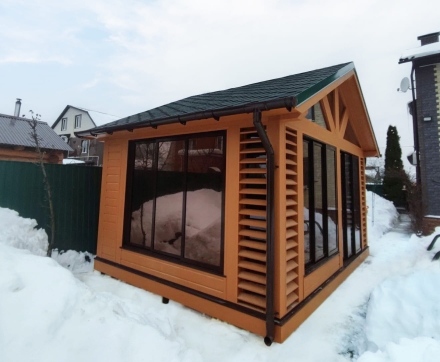 Закрытая беседка ЛАГУНА, фото 9