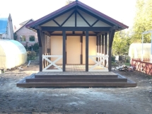 Прямоугольная беседка ПРОСТОРНАЯ Прямоугольная беседка ПРОСТОРНАЯ