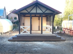 Прямоугольная беседка ПРОСТОРНАЯ, фото 2