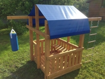 Детская игровая деревянная площадка для дачи "Мадрид 103"