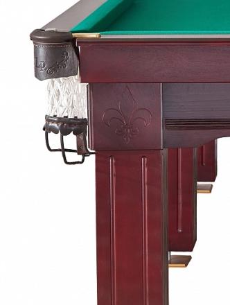 Бильярдный стол Одиссей для русской пирамиды. Натуральный КАМЕНЬ 25 мм, фото 4