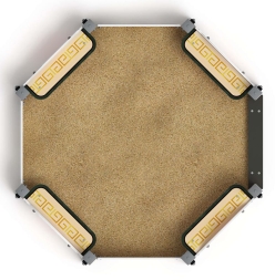 Песочница восьмигранная Карнавал (Шанхай) - ИО 5.01.04-21, фото 5