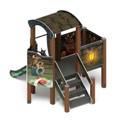 Катерок (Летучий Голландец) - ДИК 1.03.3.01-11 - Игровой комплекс H=750, фото 4