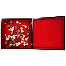 Шахматы резные ручной работы в ларце большие Шахматы резные ручной работы в ларце большие