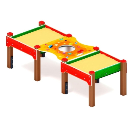 Песочница двойная - ДОВ 50.01.04-01, фото 1