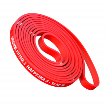 Эспандер ленточный, Длина по окружности 208 см,Толщина 4,5 мм, Ширина 13 мм, с логотипом