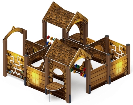 Лабиринт Кубик 4 (эко) МФ 20.01.04-02, фото 4