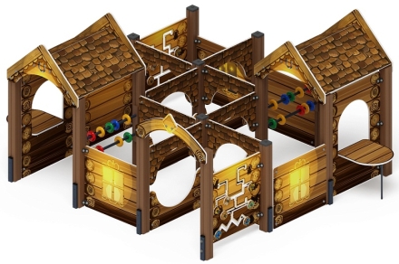 Лабиринт Кубик 4 (эко) МФ 20.01.04-02, фото 1