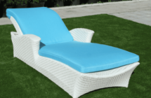 Лежак "Скайлайн" белый Лежак "Скайлайн" белый