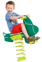 Качалка на пружине Essencials Самолет для детской площадки, фото 2 Качалка на пружине Essencials Самолет для детской площадки, фото 2