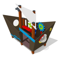 Игровой домик ВСТ 2103 для детской площадки Игровой домик ВСТ 2103 для детской площадки