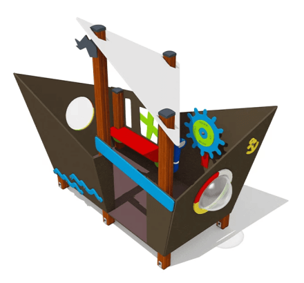 Игровой домик ВСТ 2103 для детской площадки, фото 1