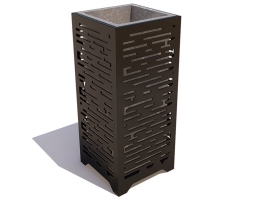 Урна уличная «Параллели», фото 1 Урна уличная «Параллели», фото 1