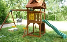 Детский спортивный комплекс для дачи "High Peak" Детский спортивный комплекс для дачи "High Peak"