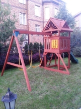 Детский спортивный комплекс для дачи "High Peak" Детский спортивный комплекс для дачи "High Peak"