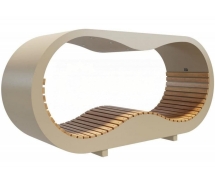 Умная скамейка Снотра 3 с солнечной панелью