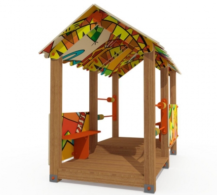 Детский домик, паттерн &quot;Этник&quot; ДМ013.01.01.17, фото 1
