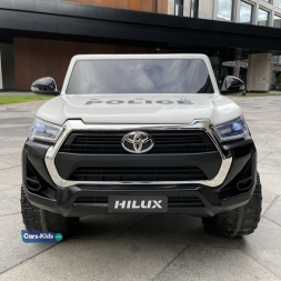 Электромобиль Toyota Hilux Police DK-HL860P белый, фото 10