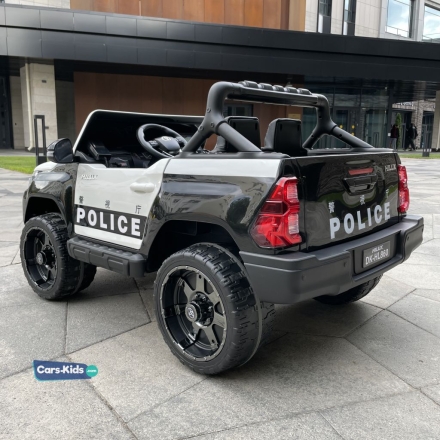 Электромобиль Toyota Hilux Police DK-HL860P белый, фото 7