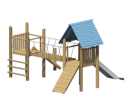 Игровой комплекс Эко ИК-235 для детской площадки, фото 2 Игровой комплекс Эко ИК-235 для детской площадки, фото 2