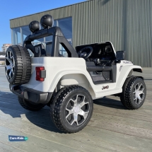 Электромобиль Jeep Rubicon 4WD белый