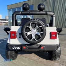 Электромобиль Jeep Rubicon 4WD белый