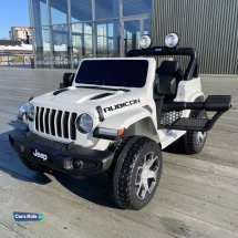 Электромобиль Jeep Rubicon 4WD белый